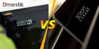 So sánh mặt kính Schott Ceran và Eurokera dùng cho bếp từ