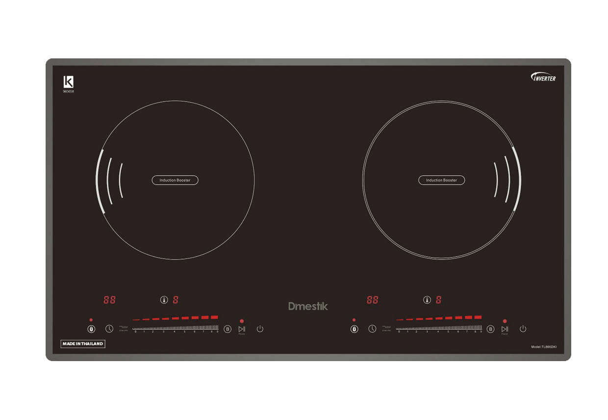 Bếp từ đôi Dmestik TL 866DKI Slider Control