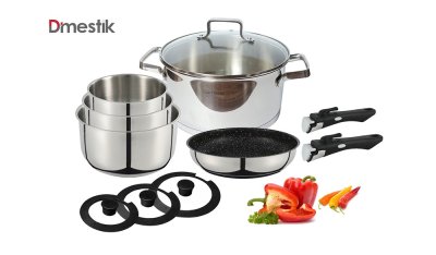Bộ nồi 5 món cán rời D'mestik ES11