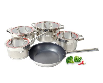 Bộ nồi inox D'mestik đáy từ R-9