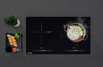 Bếp từ đôi Dmestik ML202 DKI