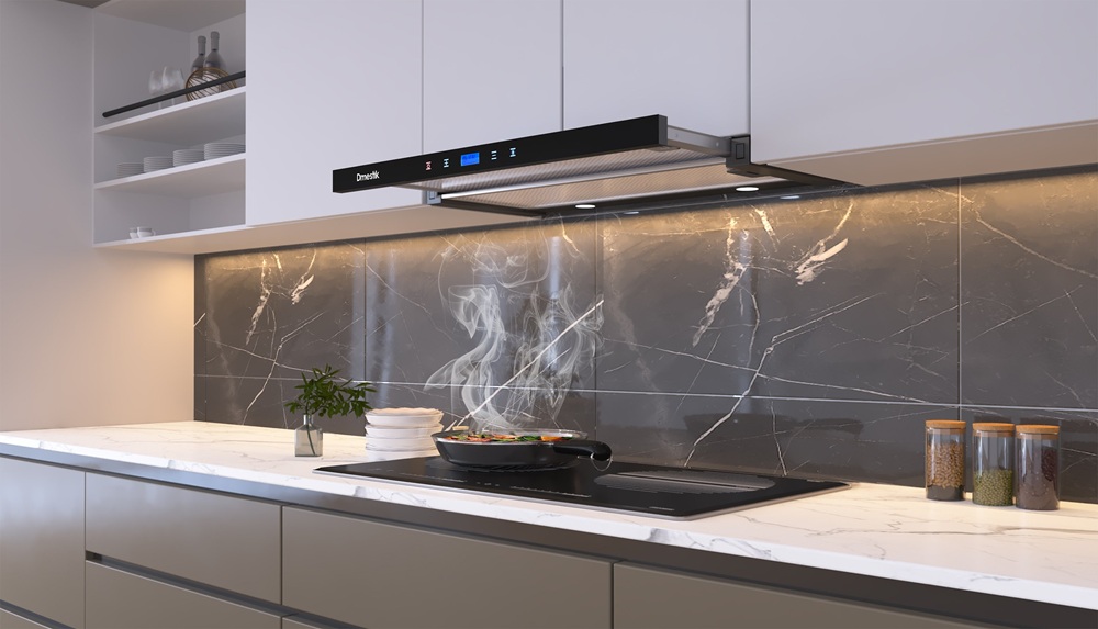 Máy hút mùi D'mestik ES4970 DMK / TL4970 DMK (màu đen)