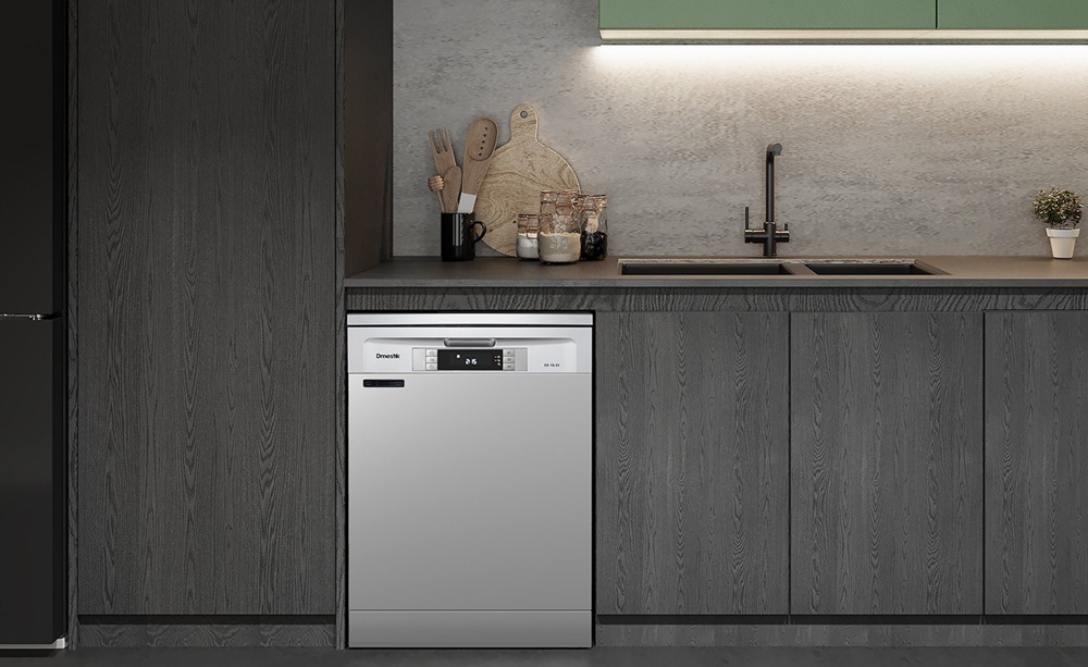Máy rửa bát độc lập Dmestik ES 15-01 (màu bạc)