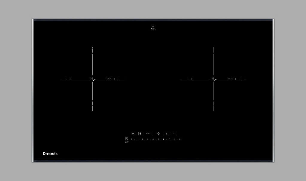Bếp từ đôi Dmestik GE 2068 DKI
